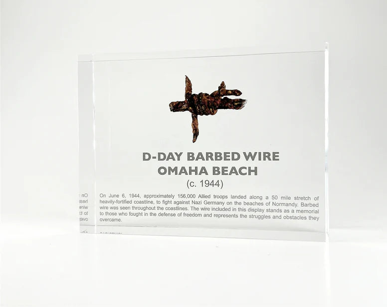 Authentic D-DAY Barbed Wire from Omaha Beach – 11Bravos.com